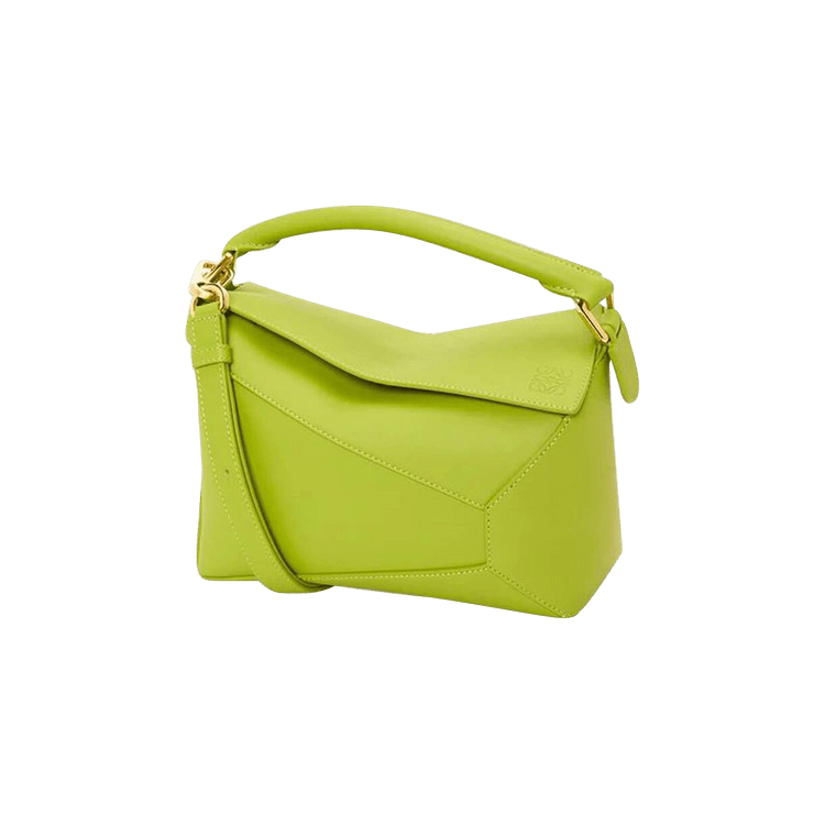Loewe Small Puzzle Bag 'Meadow Green'