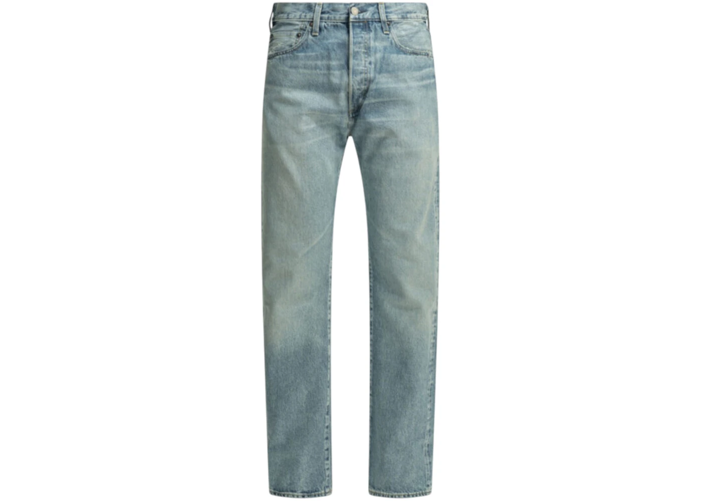 Levis 501 80s Straight-Leg Jeans Light Blue
