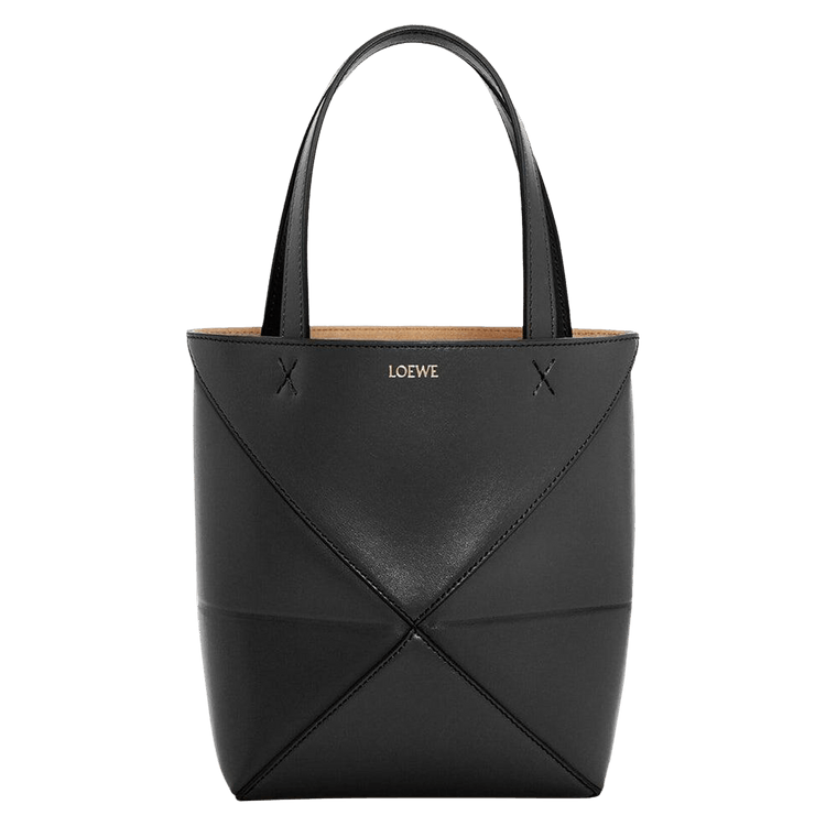 Loewe Puzzle Fold Tote Mini 'Black'