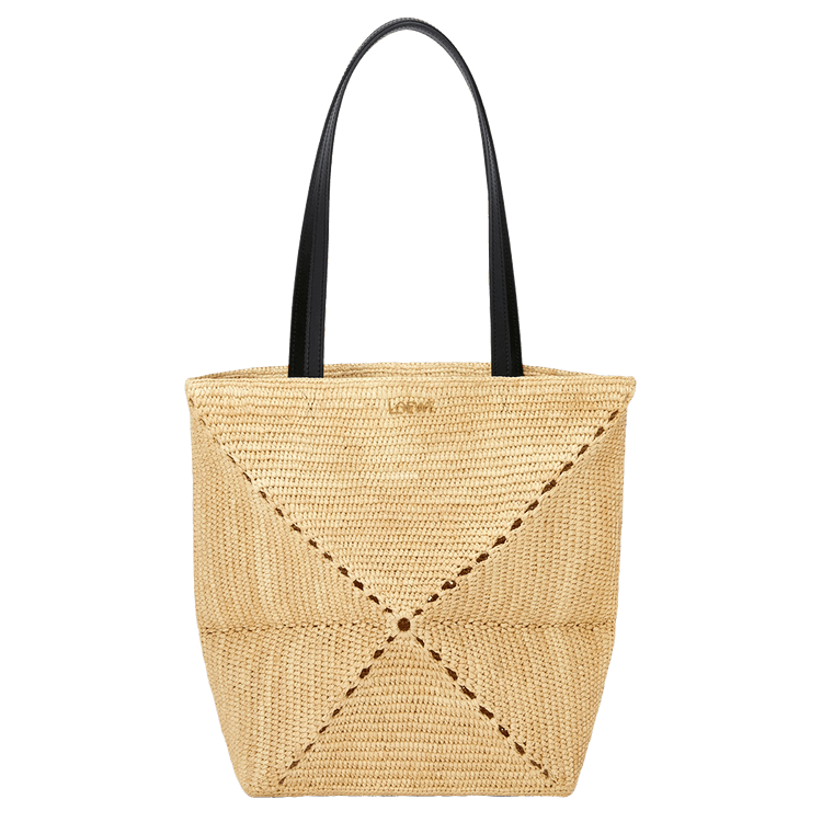 Loewe Puzzle Fold Tote Medium 'Natural'