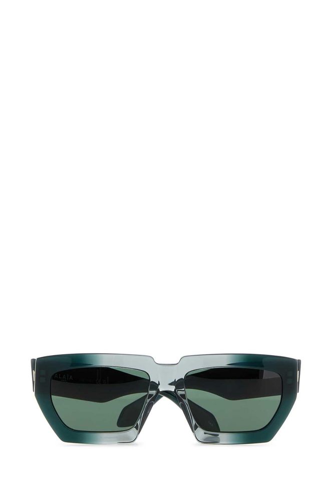 Alaïa Rectangular Acetate Sunglasses