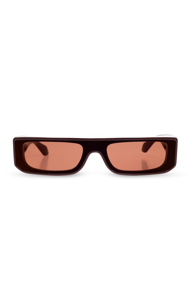 Alaïa Rectangular Wraparound Sunglasses