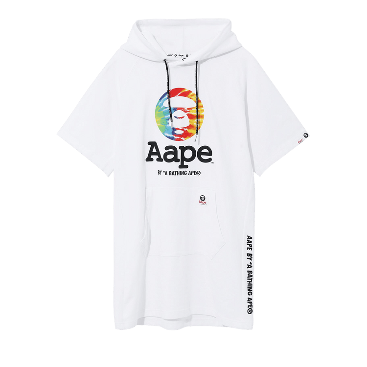 AAPE Moonface Hoodie Dress 'White'