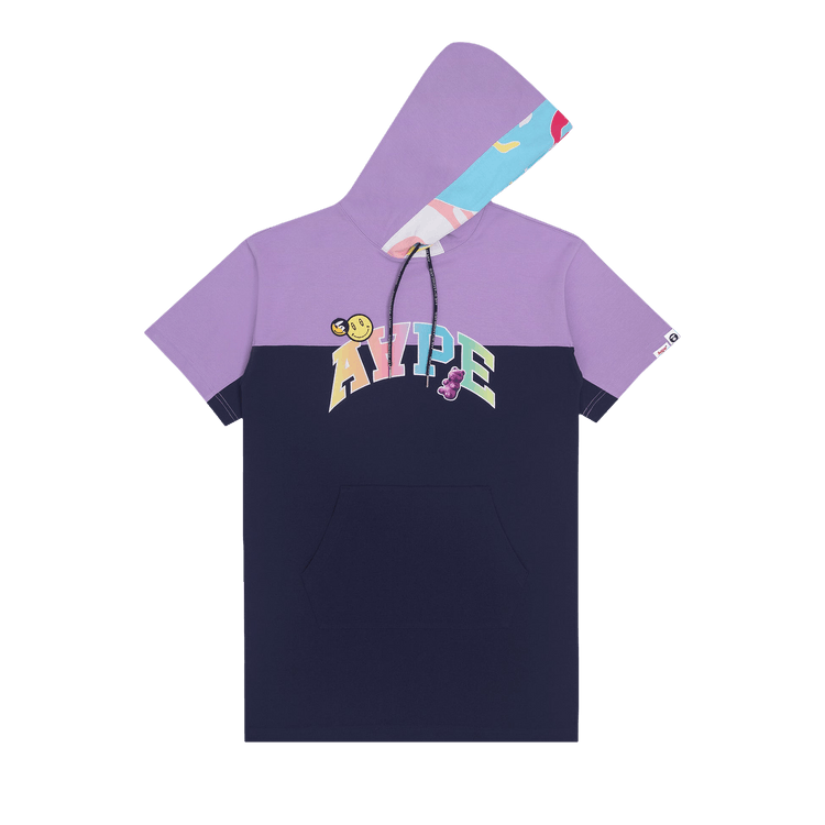 AAPE Moonface Mini Dress 'Navy'