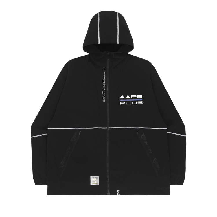 AAPE Hooded Zip Jacket 'Black'