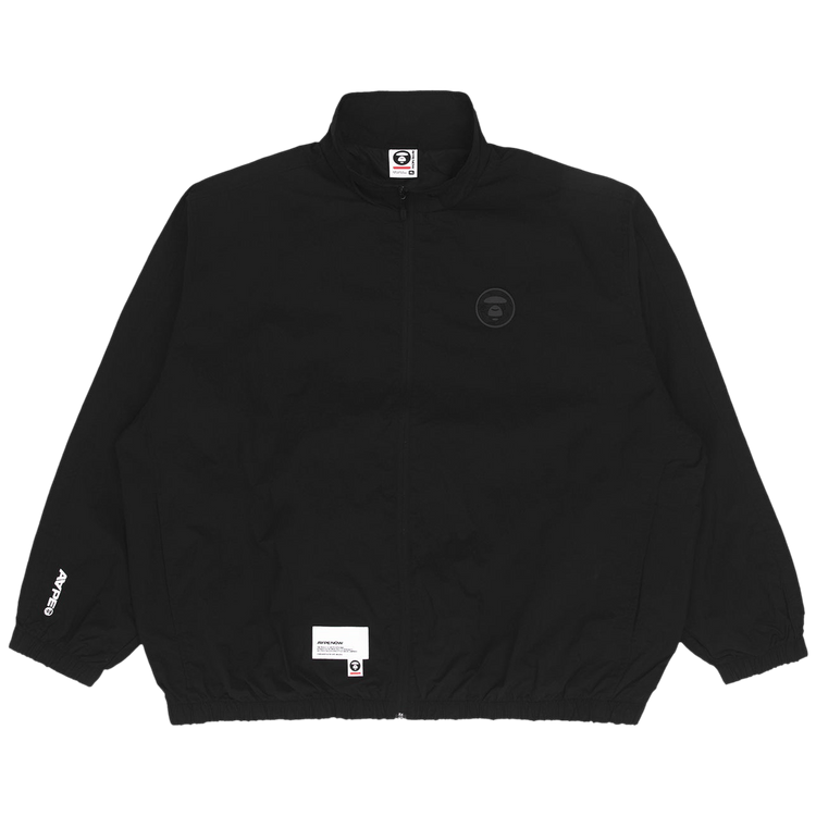 AAPE Moonface Patch Lightweight Zip Jacket 'Black'