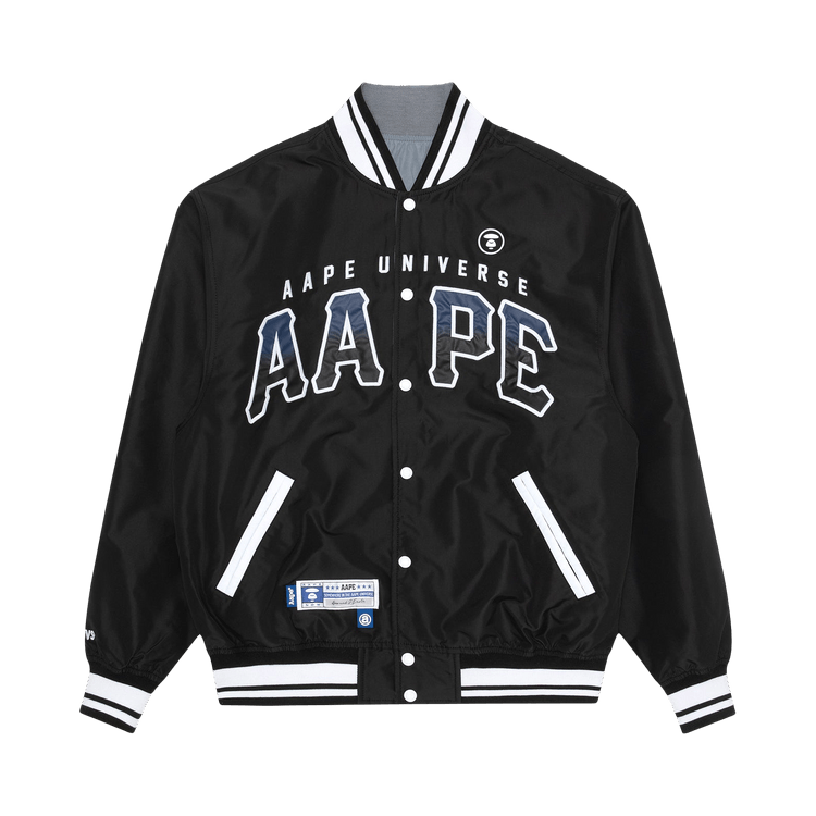 AAPE Moonface Patch Reversible Jacket 'Black'