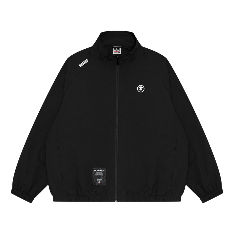 AAPE Moonface Logo Zip-Up Jacket 'Black'