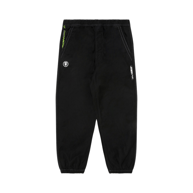 AAPE Moonface Tapered Relaxed Pants 'Black'