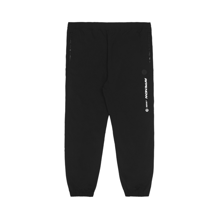 AAPE Moonface Patch Track Pants 'Black'