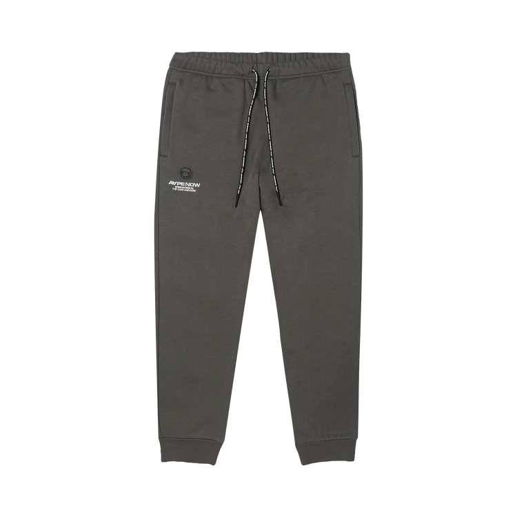 AAPE Moonface Patch Sweatpants 'Khaki/Grey'