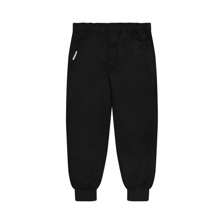 AAPE Now Moonface Logo Tapered Jogger Pants 'Black'