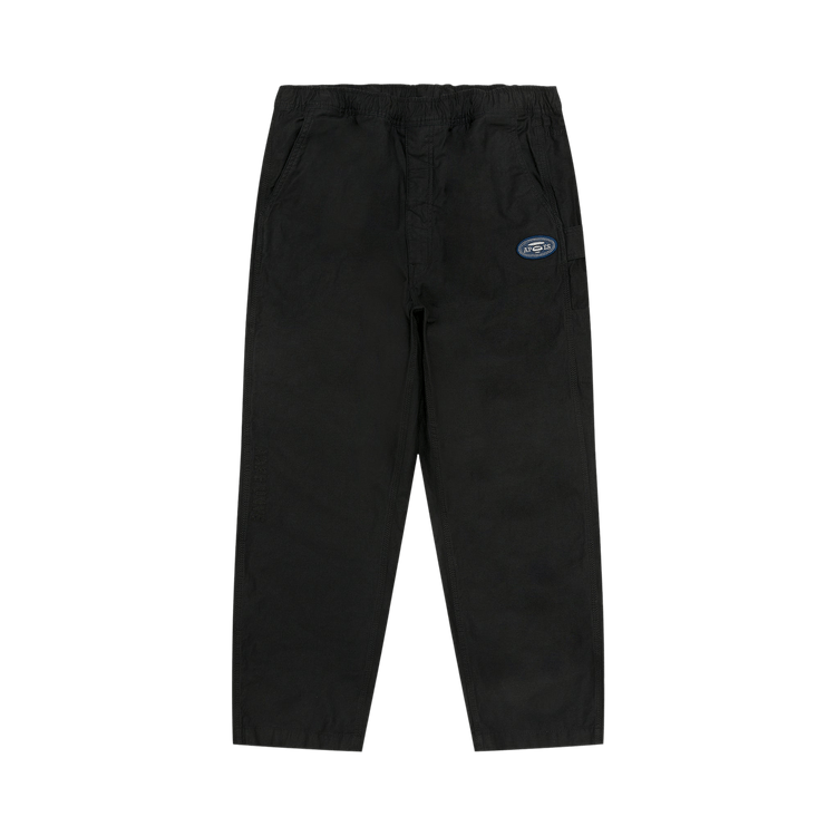 AAPE Unvs Moonface Logo Relaxed Fit Pants 'Black'
