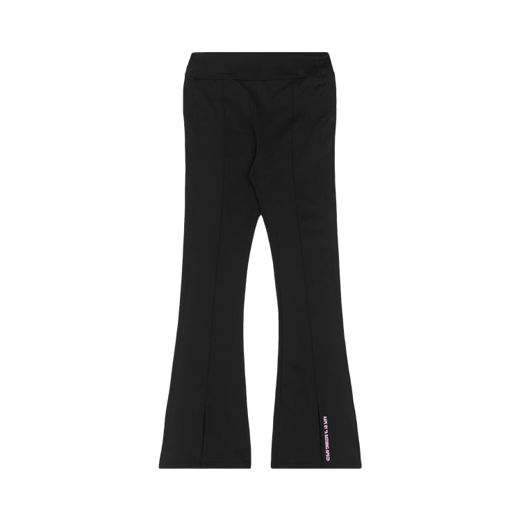 AAPE Moonface Printed Flared Lounge Pants 'Black'