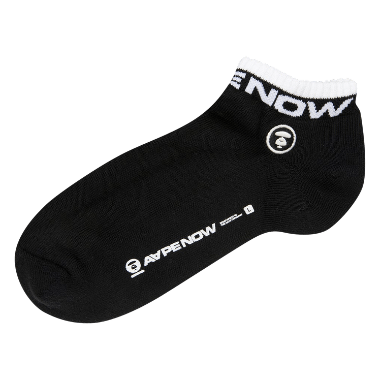 AAPE Now Moonface Socks 'Black'
