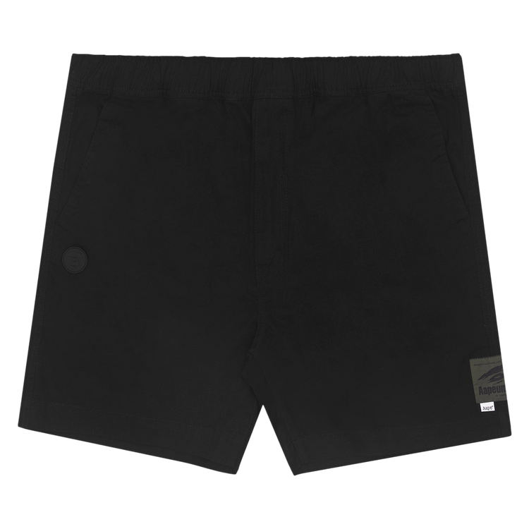 AAPE Moonface Track Shorts 'Black'