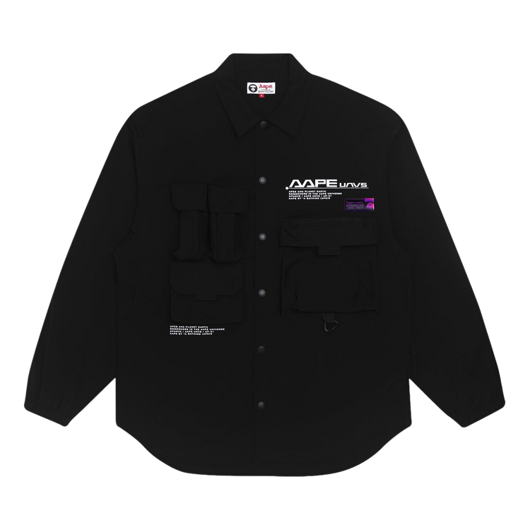 AAPE Printed Shirt 'Black'