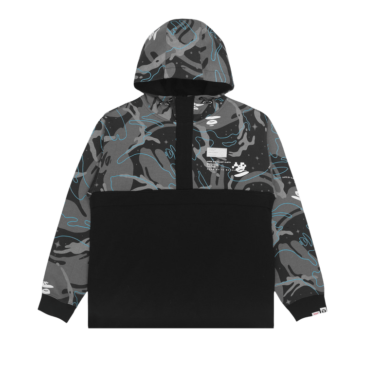 AAPE Logo Camo Hoodie 'Black'