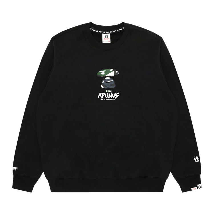 AAPE Unvs Graphic Sweatshirt 'Black'