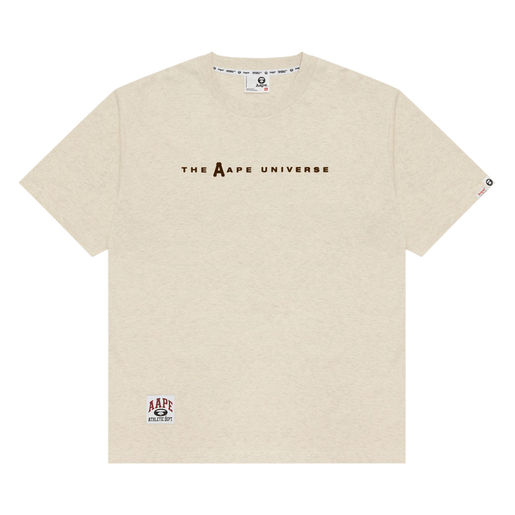 AAPE Unvs Tee 'Beige/Heather'