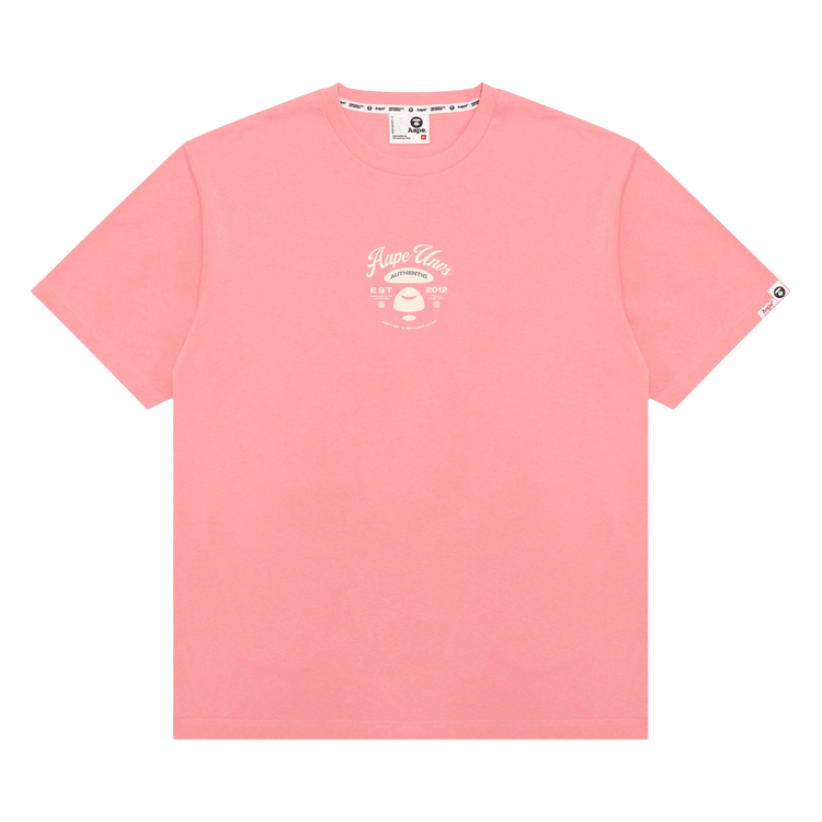 AAPE AAPEUNVS Unvs Graphic Tee 'Pink'