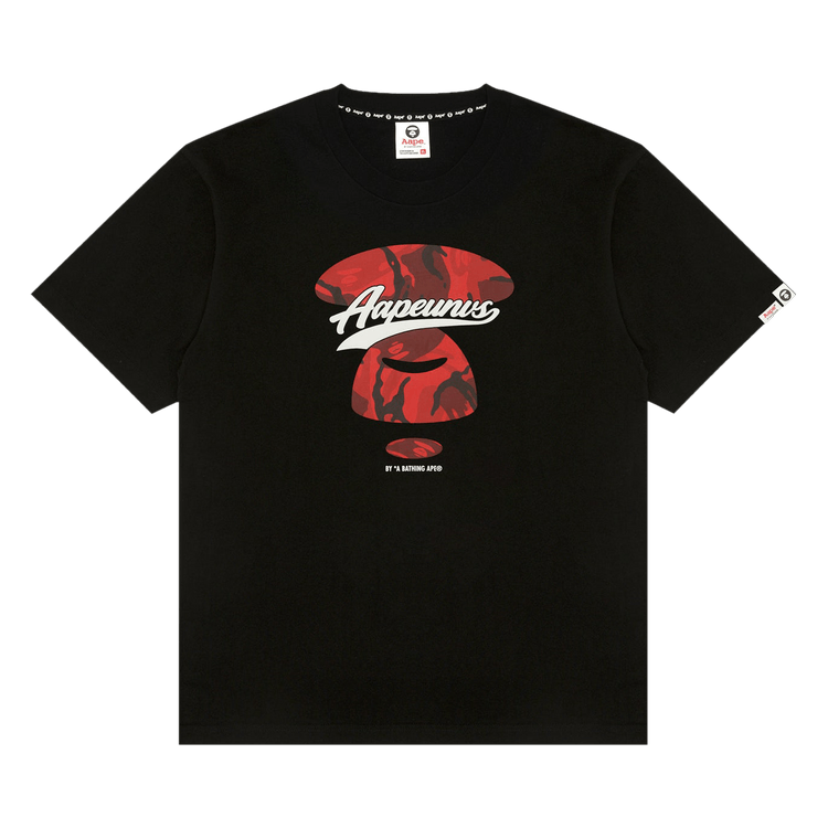 AAPE Unvs Graphic Tee 'Black'
