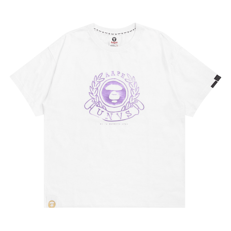 AAPE Moonface Tee 'White'