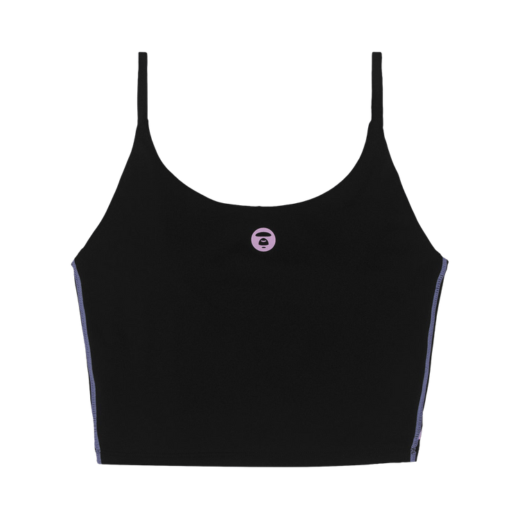 AAPE Moonface Printed Bra Top 'Black'