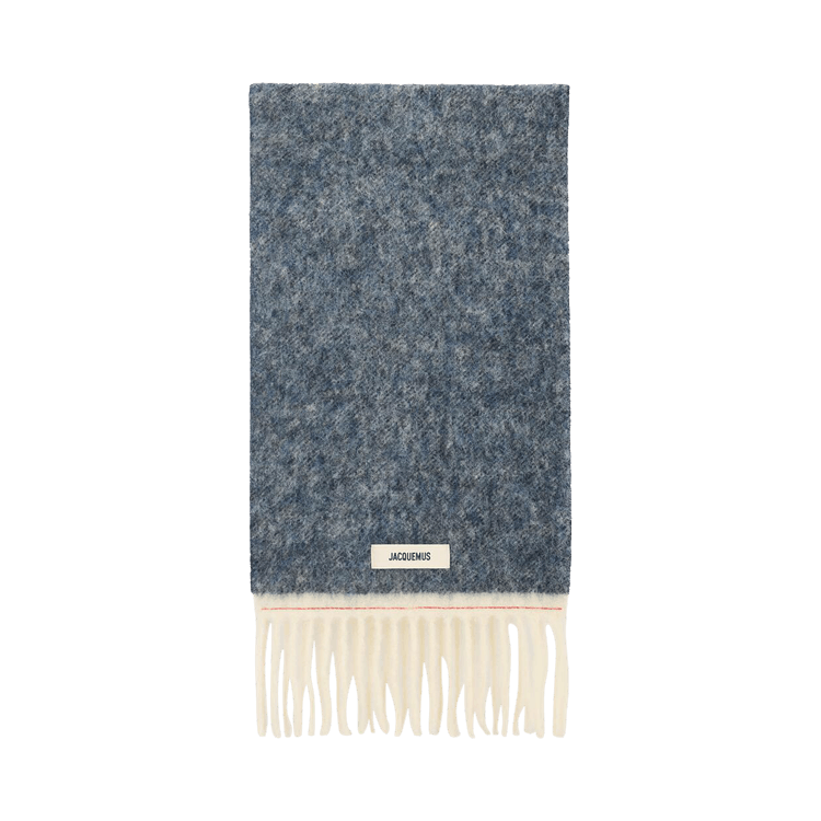 Jacquemus L Echarpe Carro 'Navy/White Stripe'