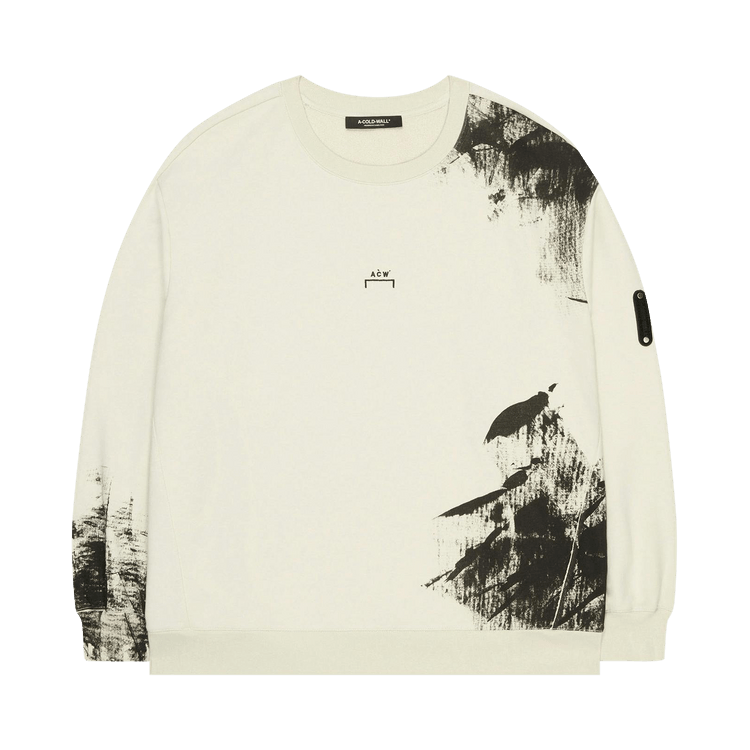 A-Cold-Wall* Brushstroke Crewneck 'Bone'