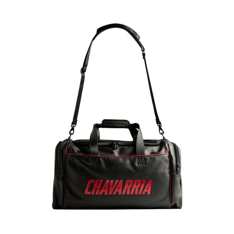 Adidas x Willy Chavarria Premium Leather Gym Bag 'Black'