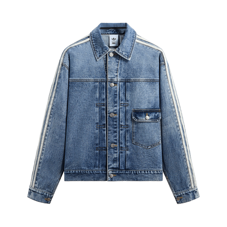 Kith x Messi For Adidas Denim Jacket 'Aurora/Ink'