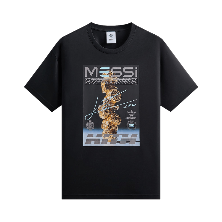 Kith x Messi For Adidas Graphic Tee 'Black'
