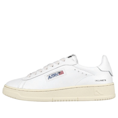Autry Dallas Leather Low 'White Cream'