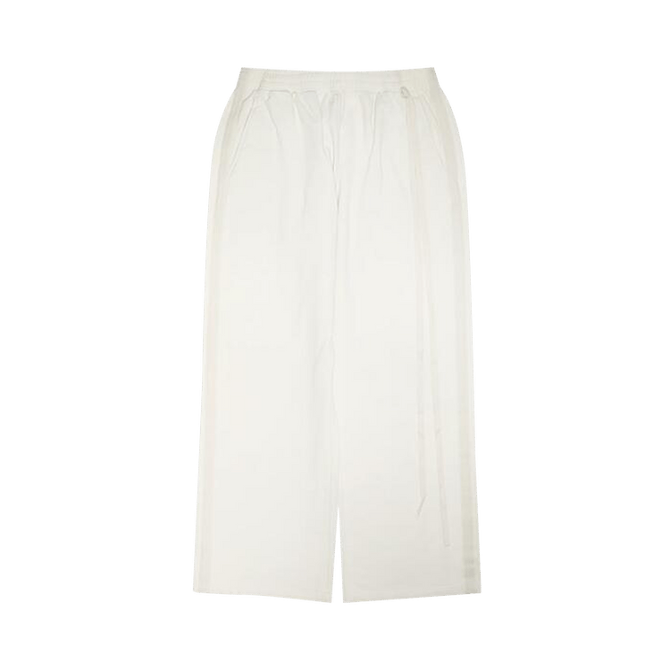 Ann Demeulemeester Boas Comfort Sweatpants With Herringbone Side Band 'Natural'