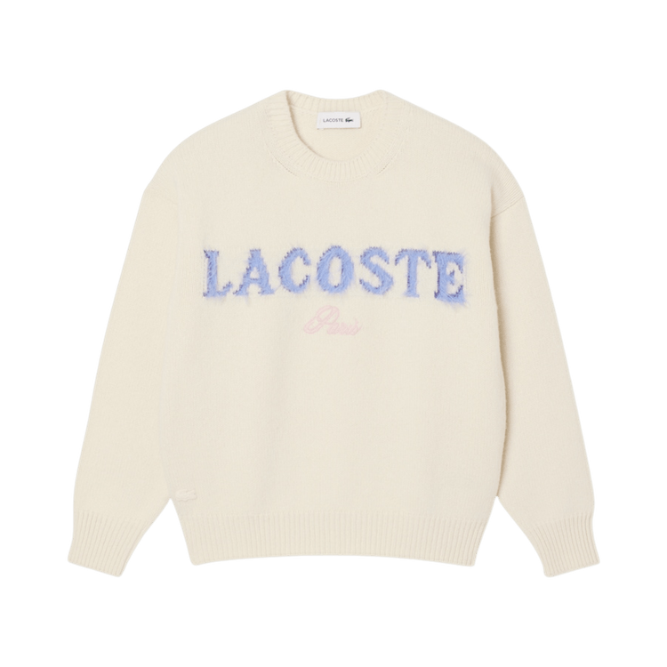 Lacoste Intarsia Branded Wool Sweater 'Lapland'
