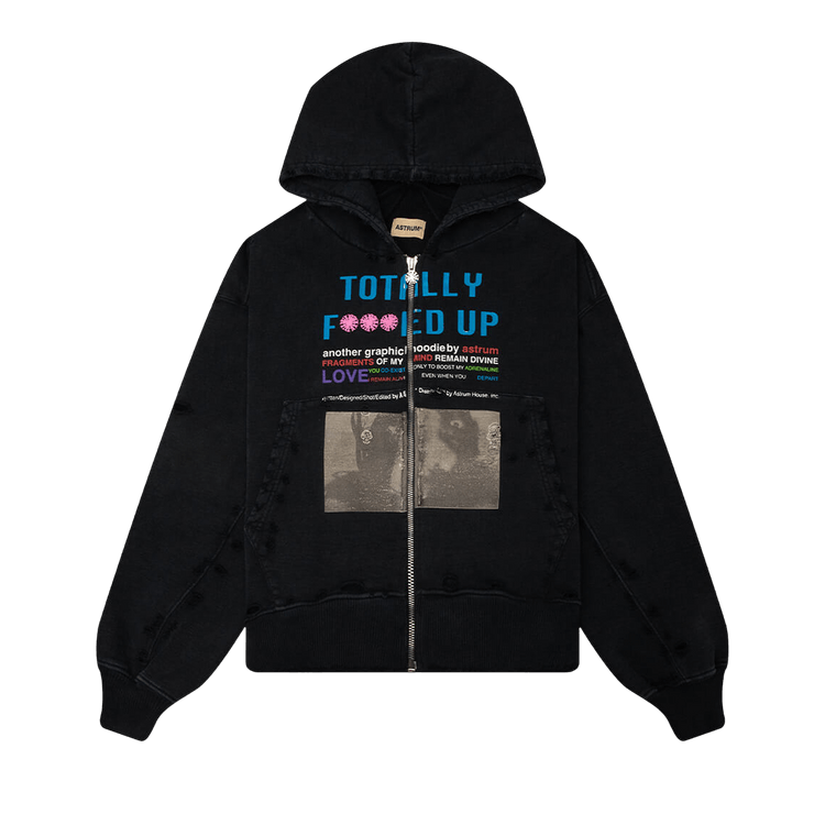 Astrum TFU Zip Hoodie 'Vintage Black'