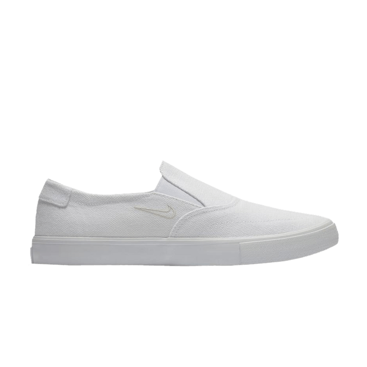 Nike Portmore 2 Solarsoft Slip On Canvas SB 'White'