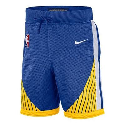 NBA-Nike Warriors Sports Basketball Shorts Navy Blue