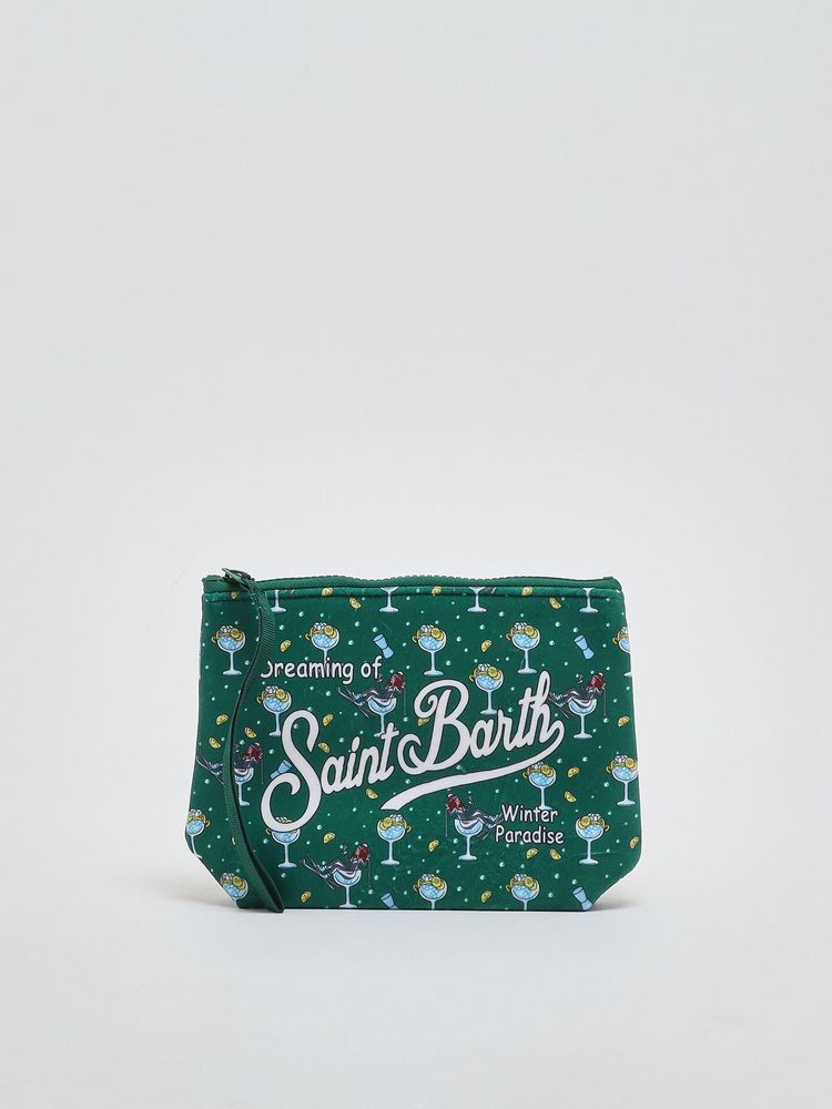 Mc2 Saint Barth Alinew Printed Clutch Bag