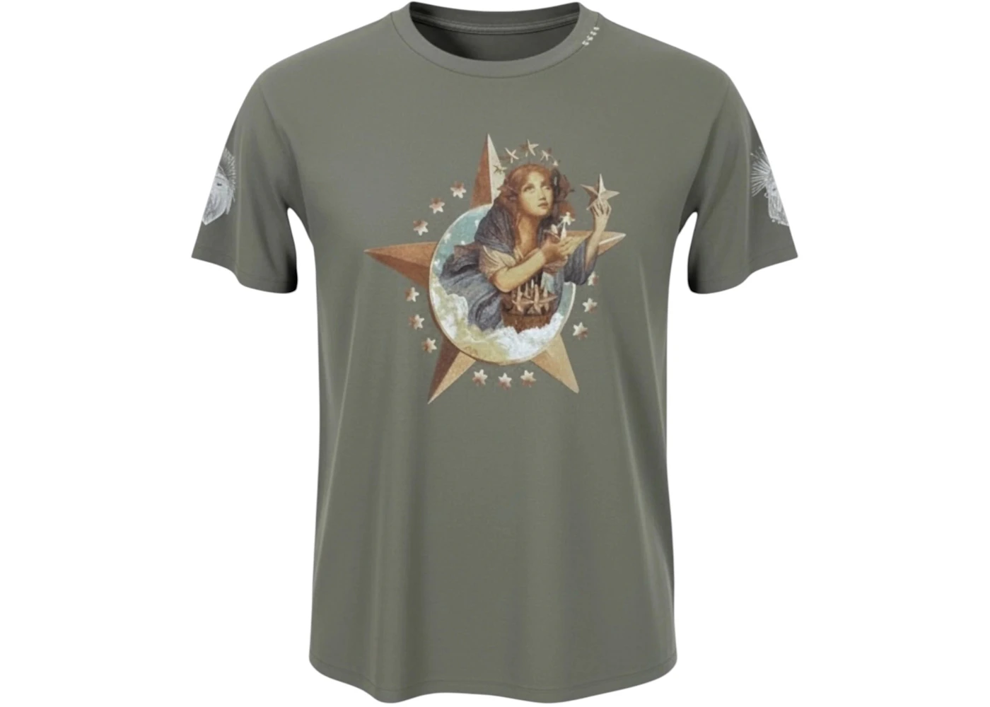 Alchemist Star Girl T-shirt Aged Green