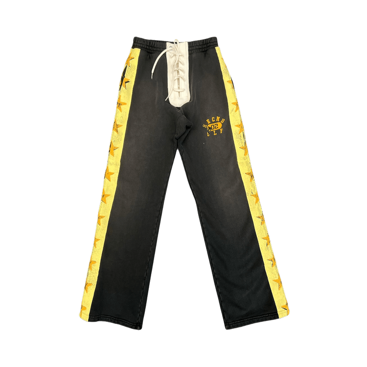 Secnd Slf All Star Field Day Lounge Pant 'Black/Yellow'