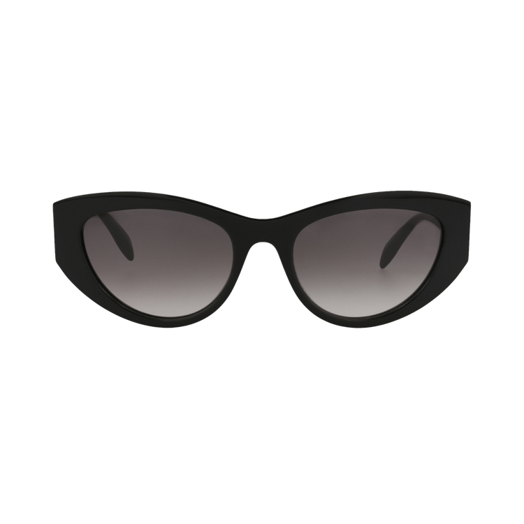 Alexander McQueen Cat Eye Sunglasses 'Black/Grey'