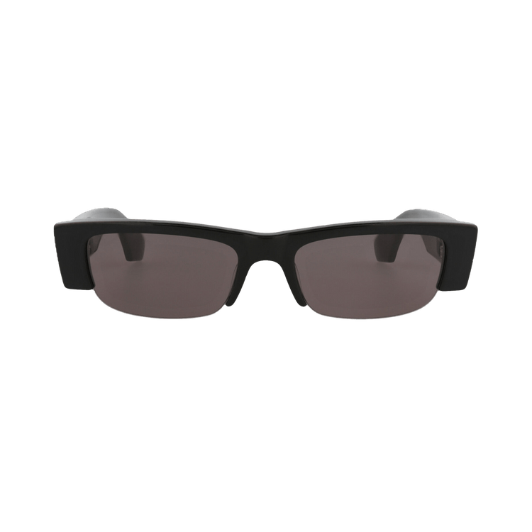 Alexander McQueen Square Sunglasses 'Black/Grey'