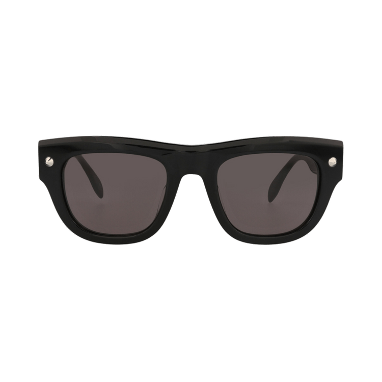 Alexander McQueen Square Sunglasses 'Black/Grey'