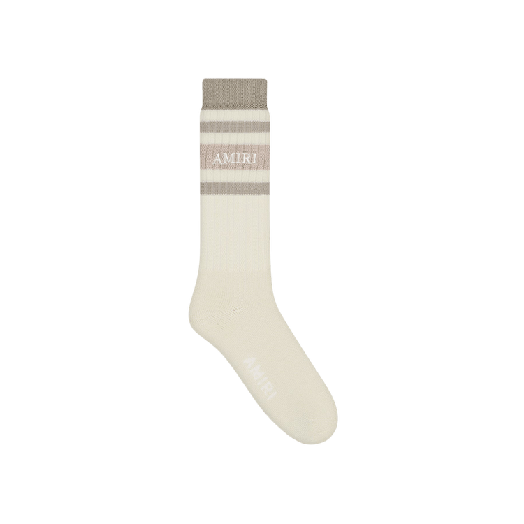 Amiri Stack Stripe Chunky Sock 'Seagrass'