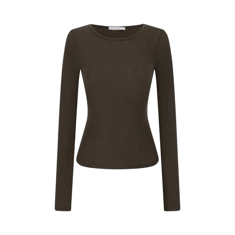 Amomento Round T-Shirt 'Brown'