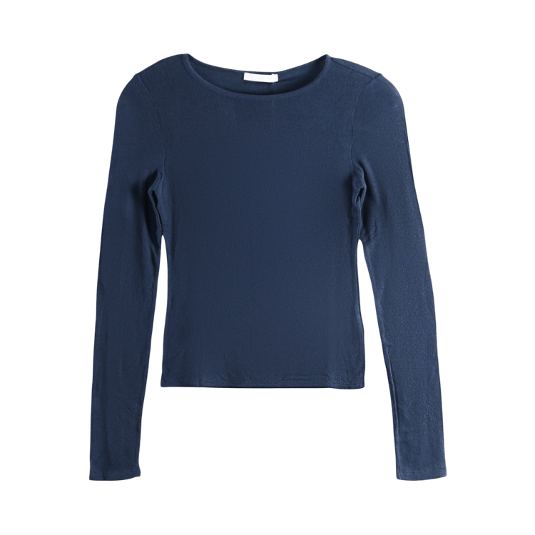 Amomento Round T-Shirt 'Navy'