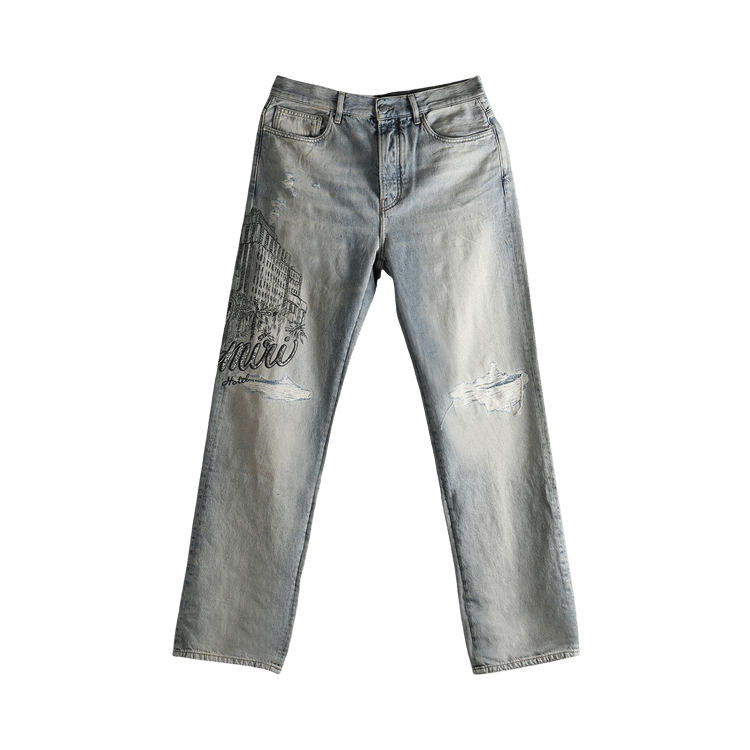 Amiri Crystal Hotel Jean 'Antique Indigo'