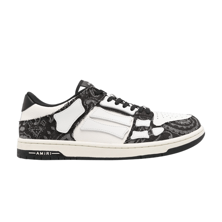 Amiri Skel Top Low 'Bandana Denim - Black'